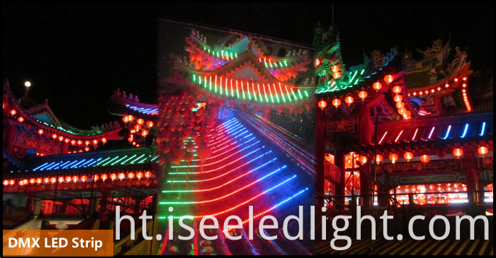 DMX LED strip outdoor